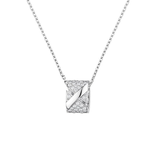 [Royal Jewellery]LIENS EVIDENCE DIAMOND PAVED NECKLACE