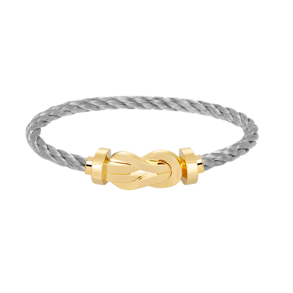 [Royal Jewellery]CHANCE LARGE 8 FIGURE BUCKLE NO DIAMOND BRACELET GOLD