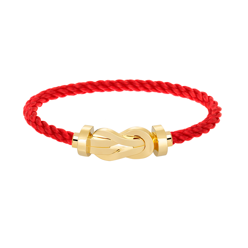 [Royal Jewellery]CHANCE LARGE 8 FIGURE BUCKLE NO DIAMOND BRACELET GOLD