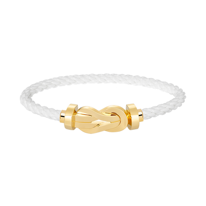 [Royal Jewellery]CHANCE LARGE 8 FIGURE BUCKLE NO DIAMOND BRACELET GOLD