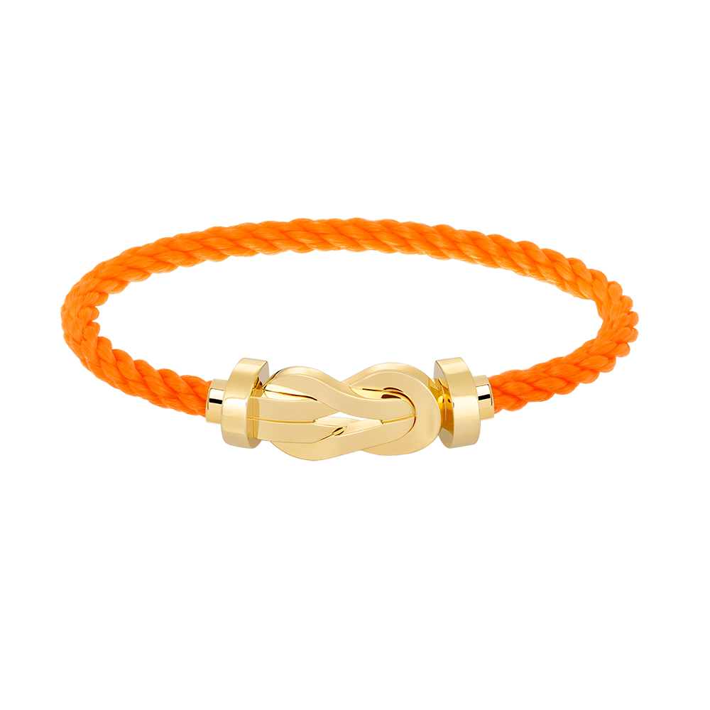 [Royal Jewellery]CHANCE LARGE 8 FIGURE BUCKLE NO DIAMOND BRACELET GOLD