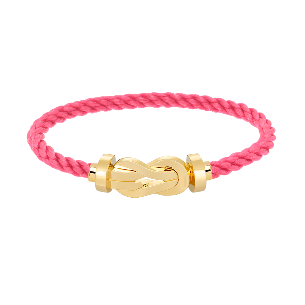 [Royal Jewellery]CHANCE LARGE 8 FIGURE BUCKLE NO DIAMOND BRACELET GOLD