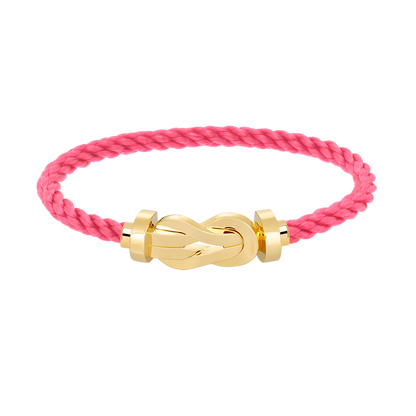 [Royal Jewellery]CHANCE LARGE 8 FIGURE BUCKLE NO DIAMOND BRACELET GOLD