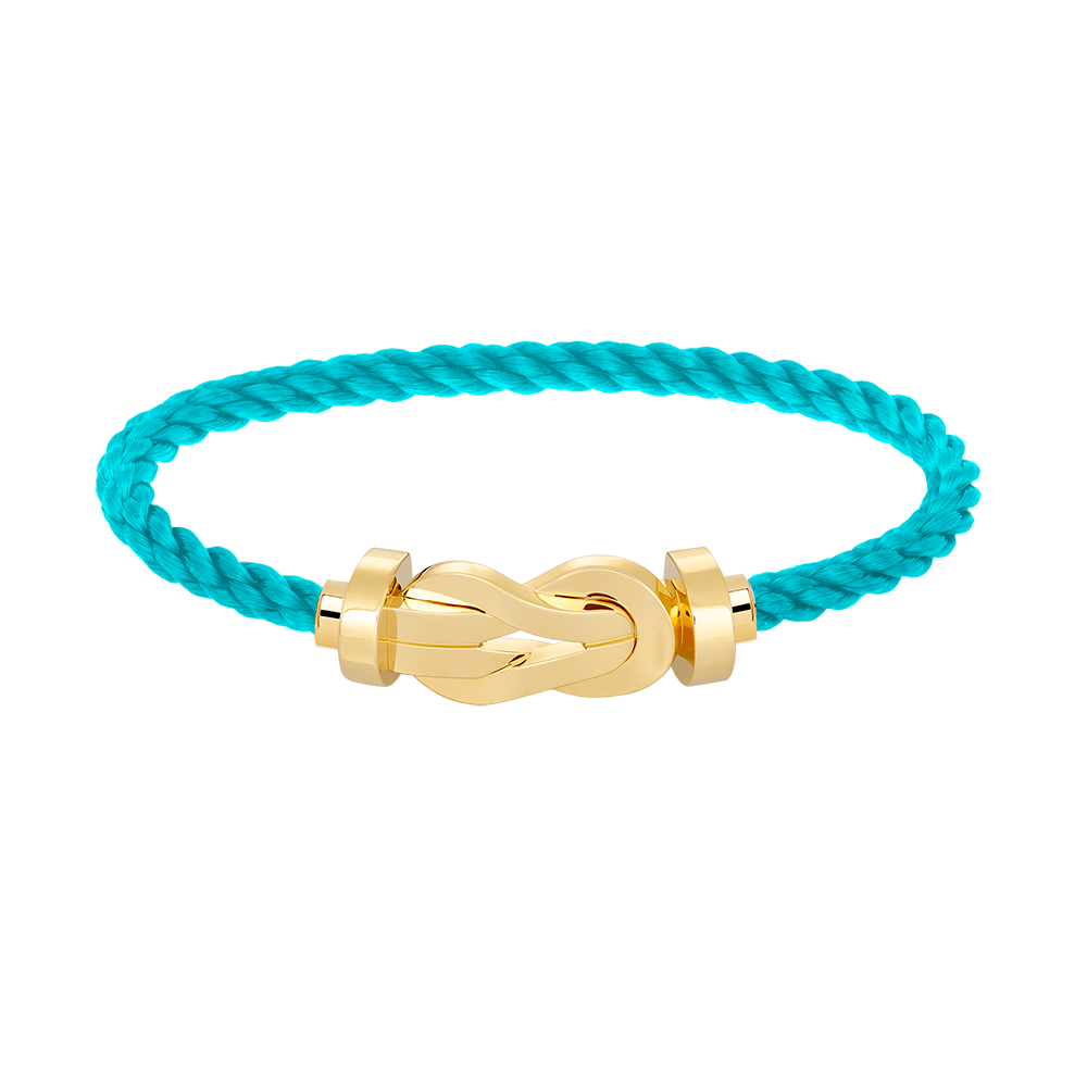 [Royal Jewellery]CHANCE LARGE 8 FIGURE BUCKLE NO DIAMOND BRACELET GOLD