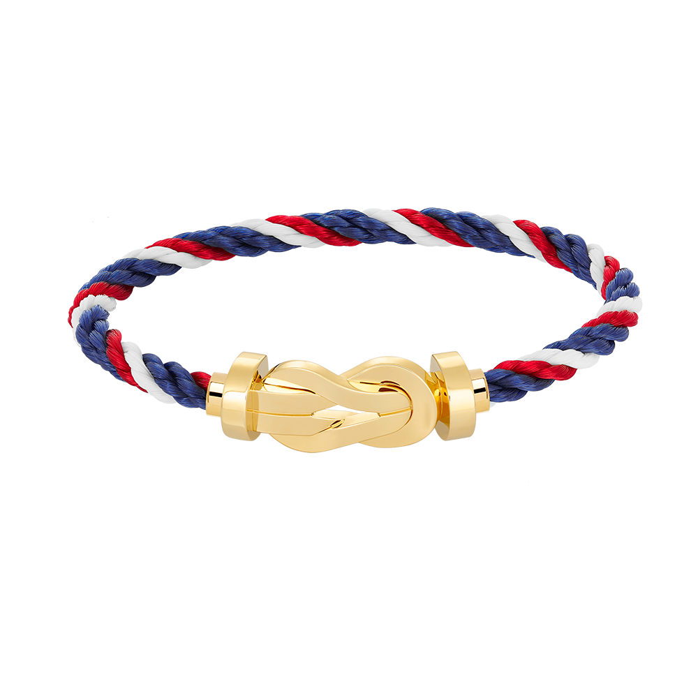 [Royal Jewellery]CHANCE LARGE 8 FIGURE BUCKLE NO DIAMOND BRACELET GOLD