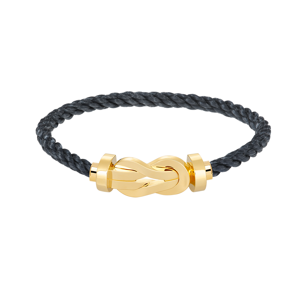 [Royal Jewellery]CHANCE LARGE 8 FIGURE BUCKLE NO DIAMOND BRACELET GOLD