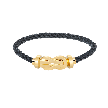 [Royal Jewellery]CHANCE LARGE 8 FIGURE BUCKLE NO DIAMOND BRACELET GOLD