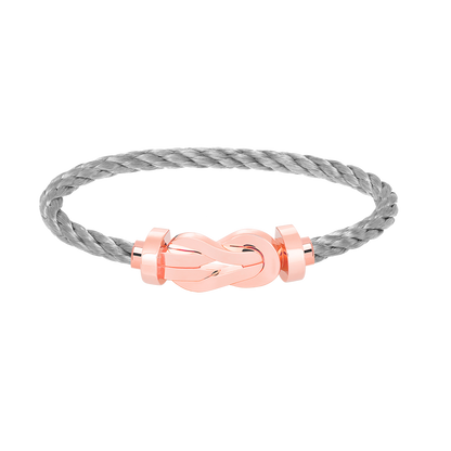 [Royal Jewellery]CHANCE LARGE 8 FIGURE BUCKLE NO DIAMOND BRACELET ROSE GOLD