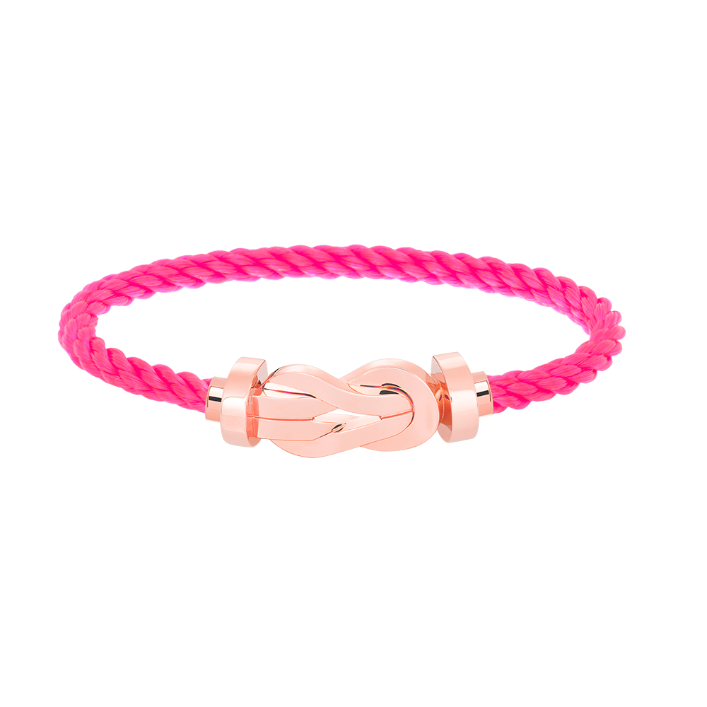 [Royal Jewellery]CHANCE LARGE 8 FIGURE BUCKLE NO DIAMOND BRACELET ROSE GOLD
