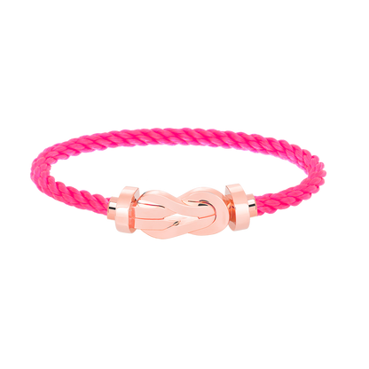 [Royal Jewellery]CHANCE LARGE 8 FIGURE BUCKLE NO DIAMOND BRACELET ROSE GOLD