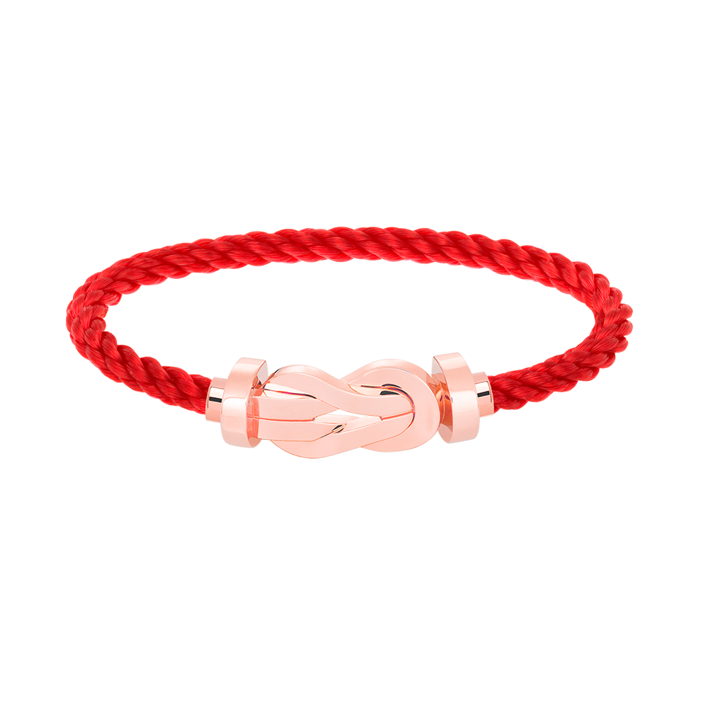 [Royal Jewellery]CHANCE LARGE 8 FIGURE BUCKLE NO DIAMOND BRACELET ROSE GOLD