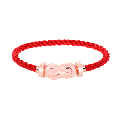 [Royal Jewellery]CHANCE LARGE 8 FIGURE BUCKLE NO DIAMOND BRACELET ROSE GOLD