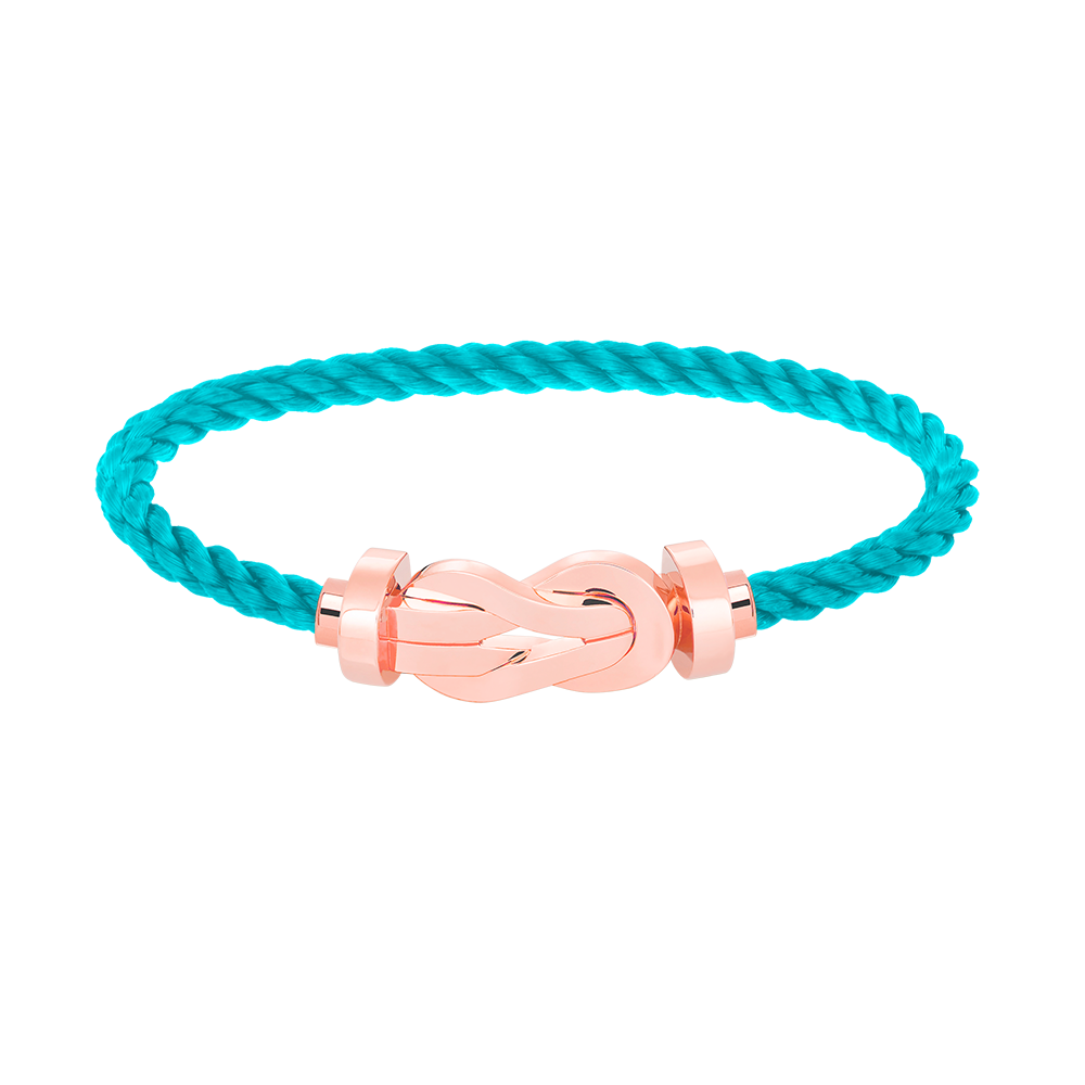 [Royal Jewellery]CHANCE LARGE 8 FIGURE BUCKLE NO DIAMOND BRACELET ROSE GOLD