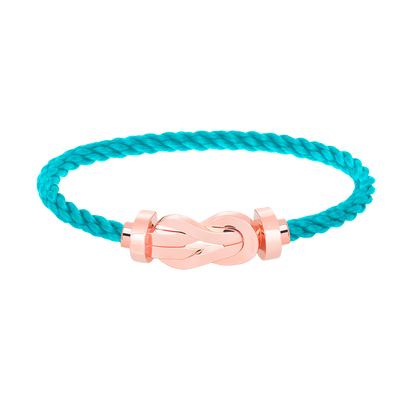 [Royal Jewellery]CHANCE LARGE 8 FIGURE BUCKLE NO DIAMOND BRACELET ROSE GOLD