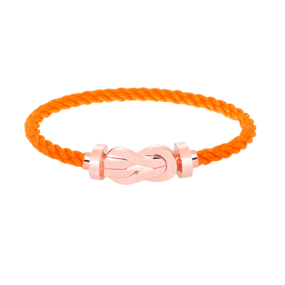 [Royal Jewellery]CHANCE LARGE 8 FIGURE BUCKLE NO DIAMOND BRACELET ROSE GOLD