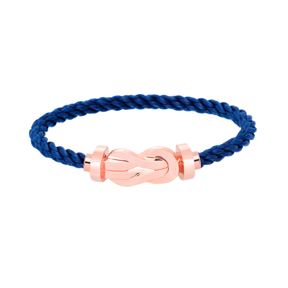 [Royal Jewellery]CHANCE LARGE 8 FIGURE BUCKLE NO DIAMOND BRACELET ROSE GOLD