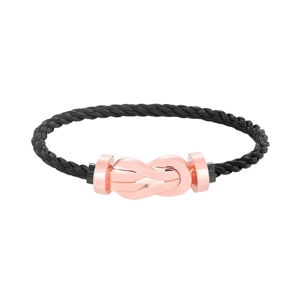 [Royal Jewellery]CHANCE LARGE 8 FIGURE BUCKLE NO DIAMOND BRACELET ROSE GOLD