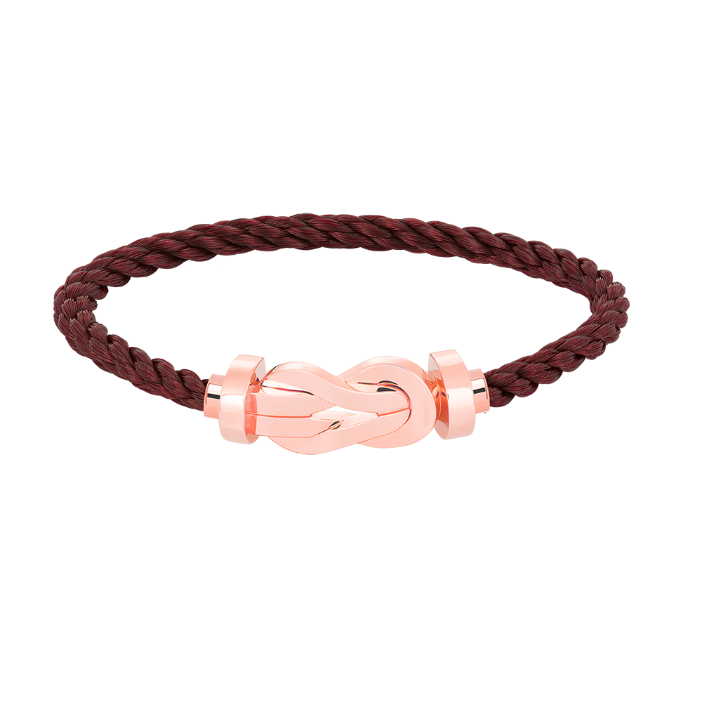 [Royal Jewellery]CHANCE LARGE 8 FIGURE BUCKLE NO DIAMOND BRACELET ROSE GOLD