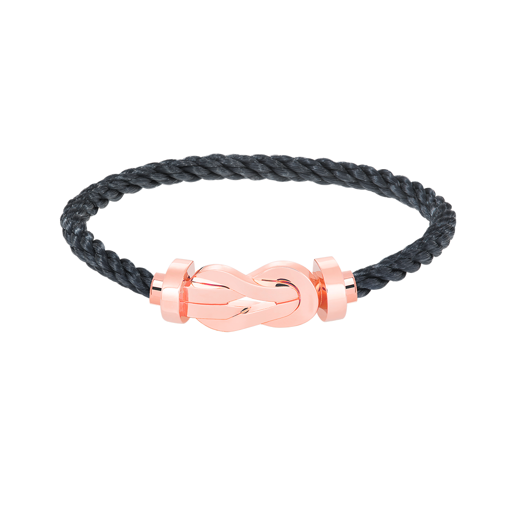 [Royal Jewellery]CHANCE LARGE 8 FIGURE BUCKLE NO DIAMOND BRACELET ROSE GOLD