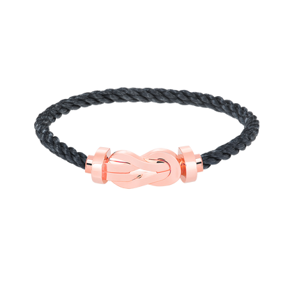 [Royal Jewellery]CHANCE LARGE 8 FIGURE BUCKLE NO DIAMOND BRACELET ROSE GOLD