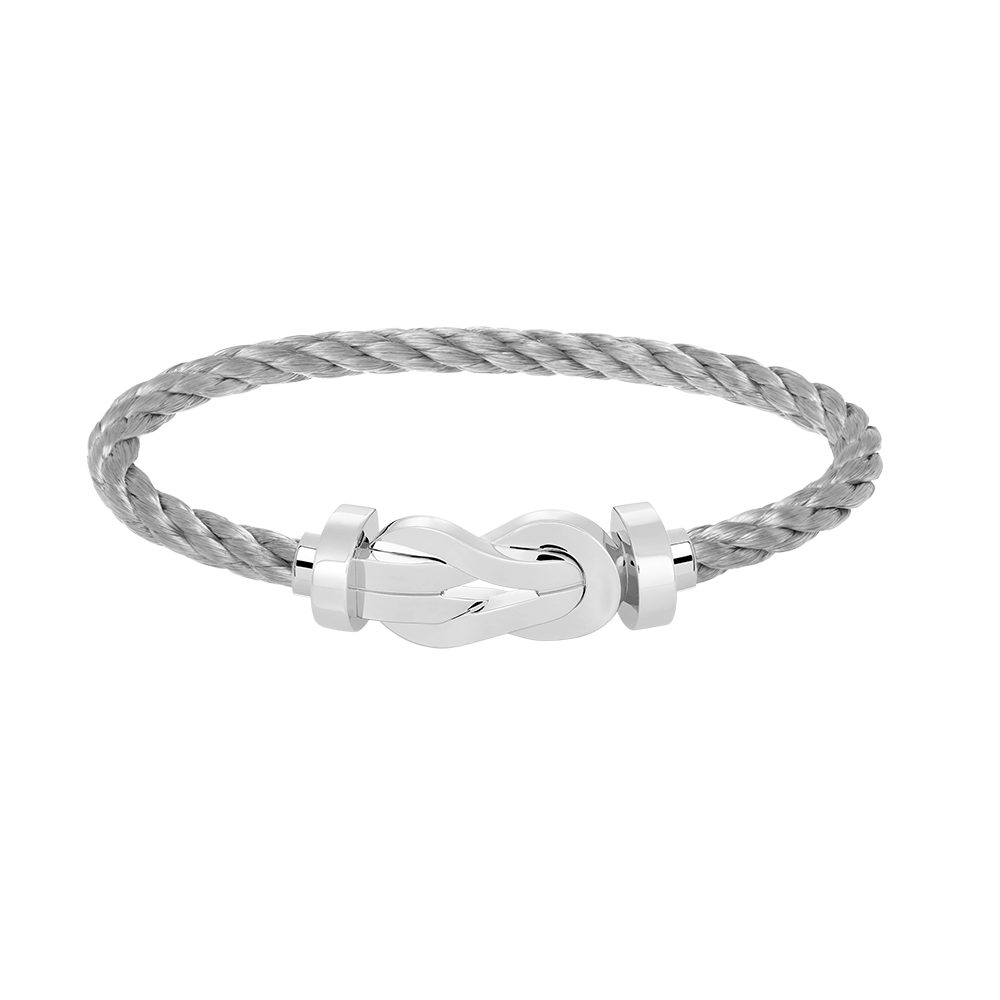 [Royal Jewellery]CHANCE LARGE 8 FIGURE BUCKLE NO DIAMOND BRACELET SILVER