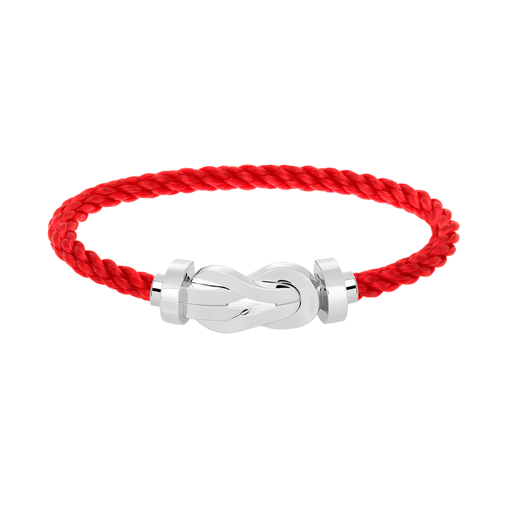 [Royal Jewellery]CHANCE LARGE 8 FIGURE BUCKLE NO DIAMOND BRACELET SILVER