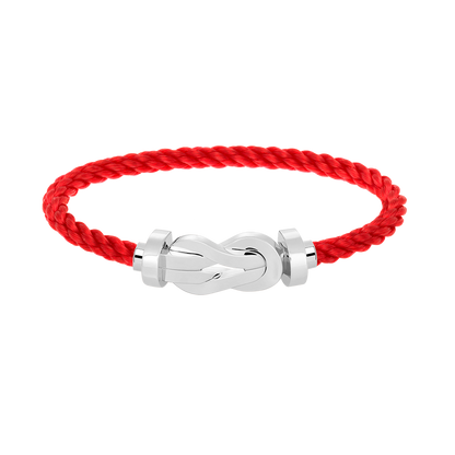 [Royal Jewellery]CHANCE LARGE 8 FIGURE BUCKLE NO DIAMOND BRACELET SILVER
