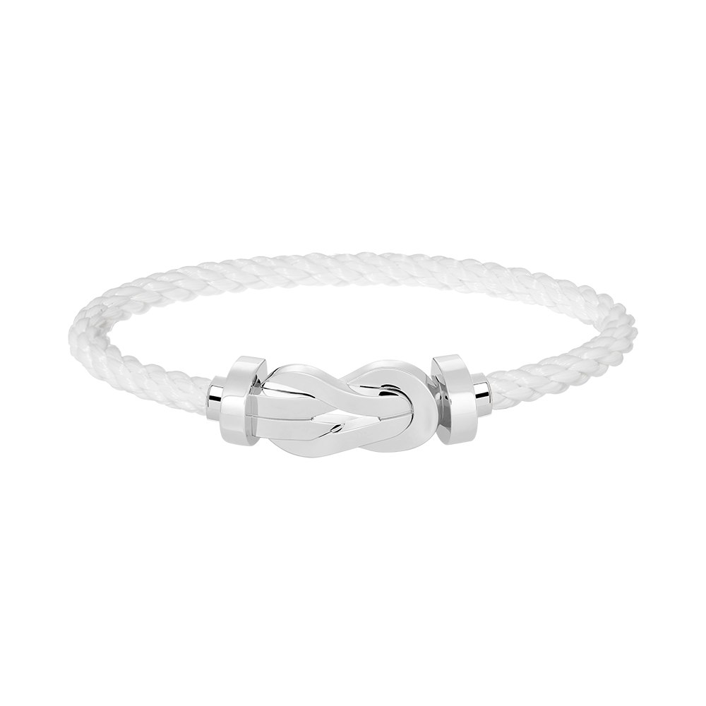 [Royal Jewellery]CHANCE LARGE 8 FIGURE BUCKLE NO DIAMOND BRACELET SILVER