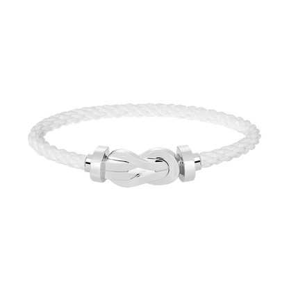 [Royal Jewellery]CHANCE LARGE 8 FIGURE BUCKLE NO DIAMOND BRACELET SILVER