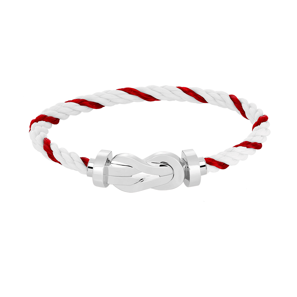 [Royal Jewellery]CHANCE LARGE 8 FIGURE BUCKLE NO DIAMOND BRACELET SILVER