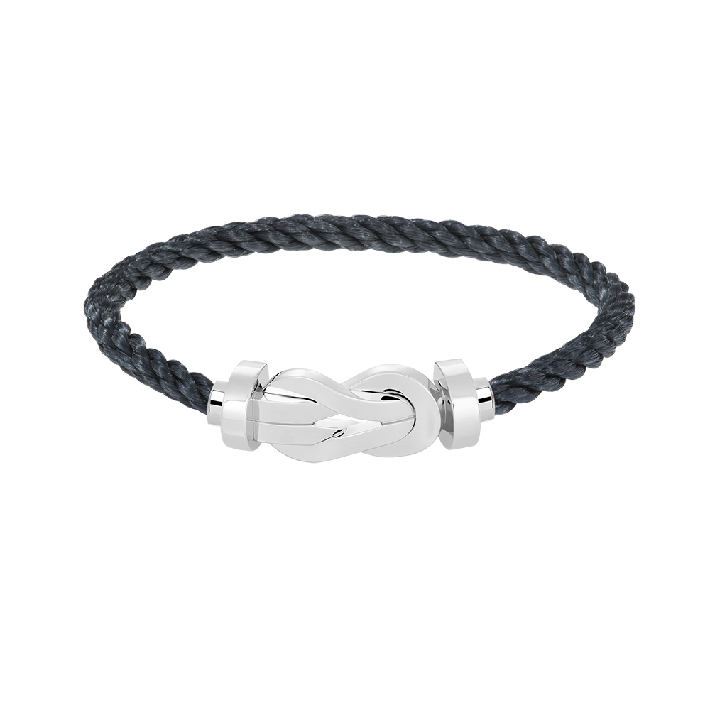 [Royal Jewellery]CHANCE LARGE 8 FIGURE BUCKLE NO DIAMOND BRACELET SILVER