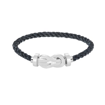 [Royal Jewellery]CHANCE LARGE 8 FIGURE BUCKLE NO DIAMOND BRACELET SILVER
