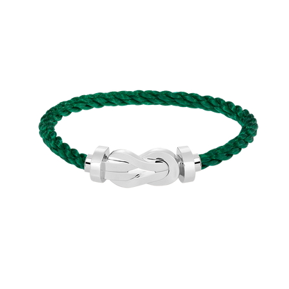 [Royal Jewellery]CHANCE LARGE 8 FIGURE BUCKLE NO DIAMOND BRACELET SILVER