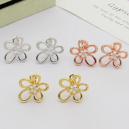 [Royal] FLOWERLACE EARRING 5 DIAMONDS