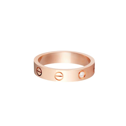 [Royal] LOVE 4MM 1 DIAMOND RING