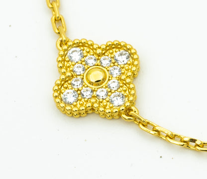[Royal Jewellery] CLOVER 5 MOTIF LASER BRACELET COLLECTION
