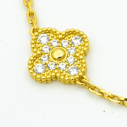 [Royal Jewellery] CLOVER 5 MOTIF LASER BRACELET COLLECTION