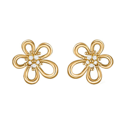 [Royal] FLOWERLACE EARRING 5 DIAMONDS