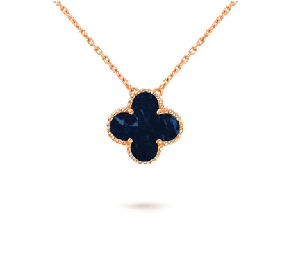 [Royal]CLOVER 15MM SINGLE FLOWER NECKLACE COLLECTION
