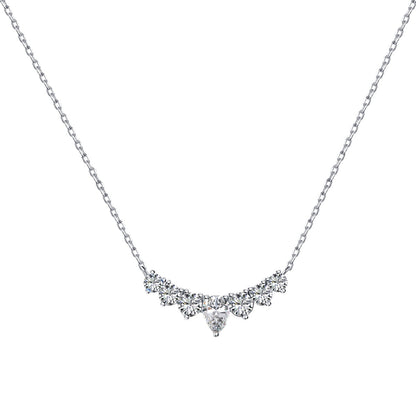 [Royal Jewellery]Dainty Colorful Heart Necklace