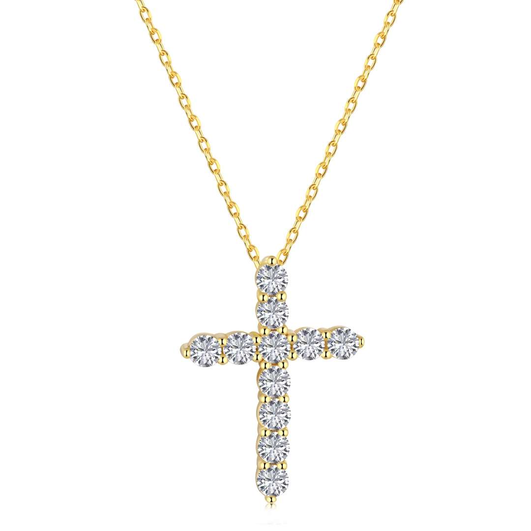[Royal Jewellery]Unique Cross Shape Necklace