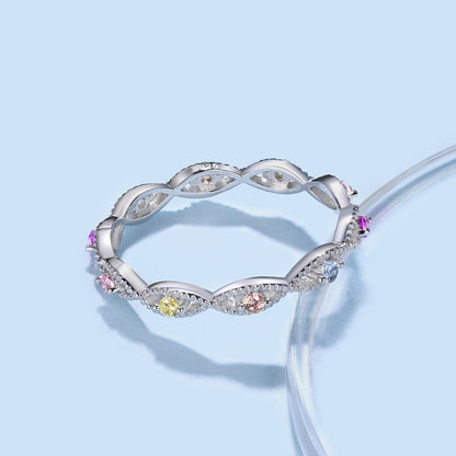 [Royal Jewellery]Elegant Energetic Round Cut Daily Ring