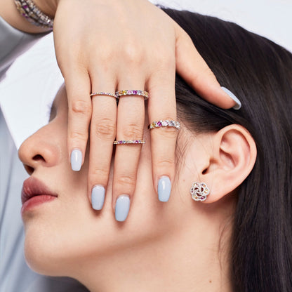 [Royal Jewellery]Dazzling Resplendent Round Cut Party Ring