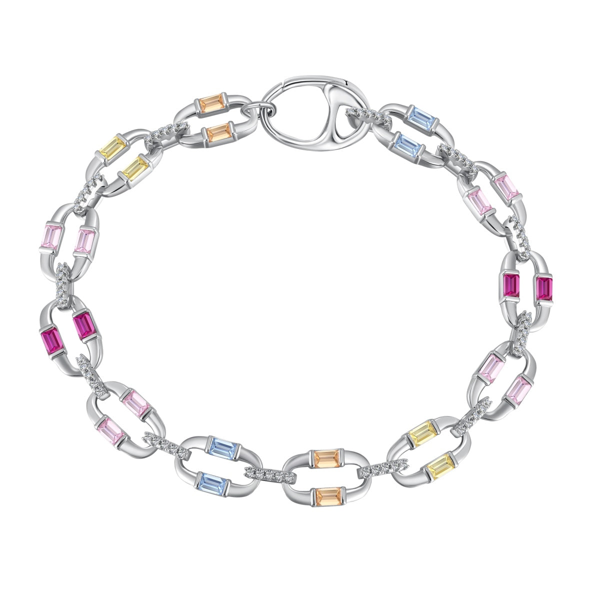 [Royal Jewellery]Dazzling Colorful Daily Bracelet