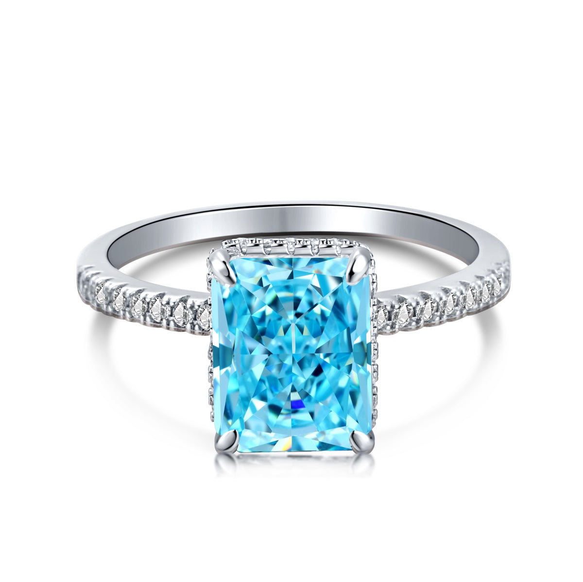 [Royal Jewellery]4.0 Carat Luxurious Engagement Ring