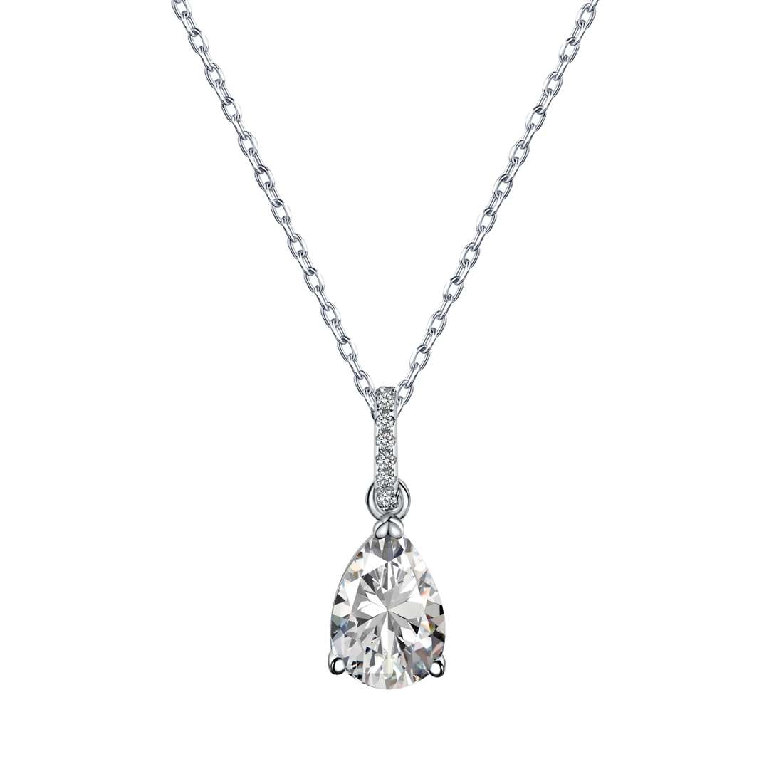 [Royal Jewellery]Delicate Water Drop Shape Fashion Necklace