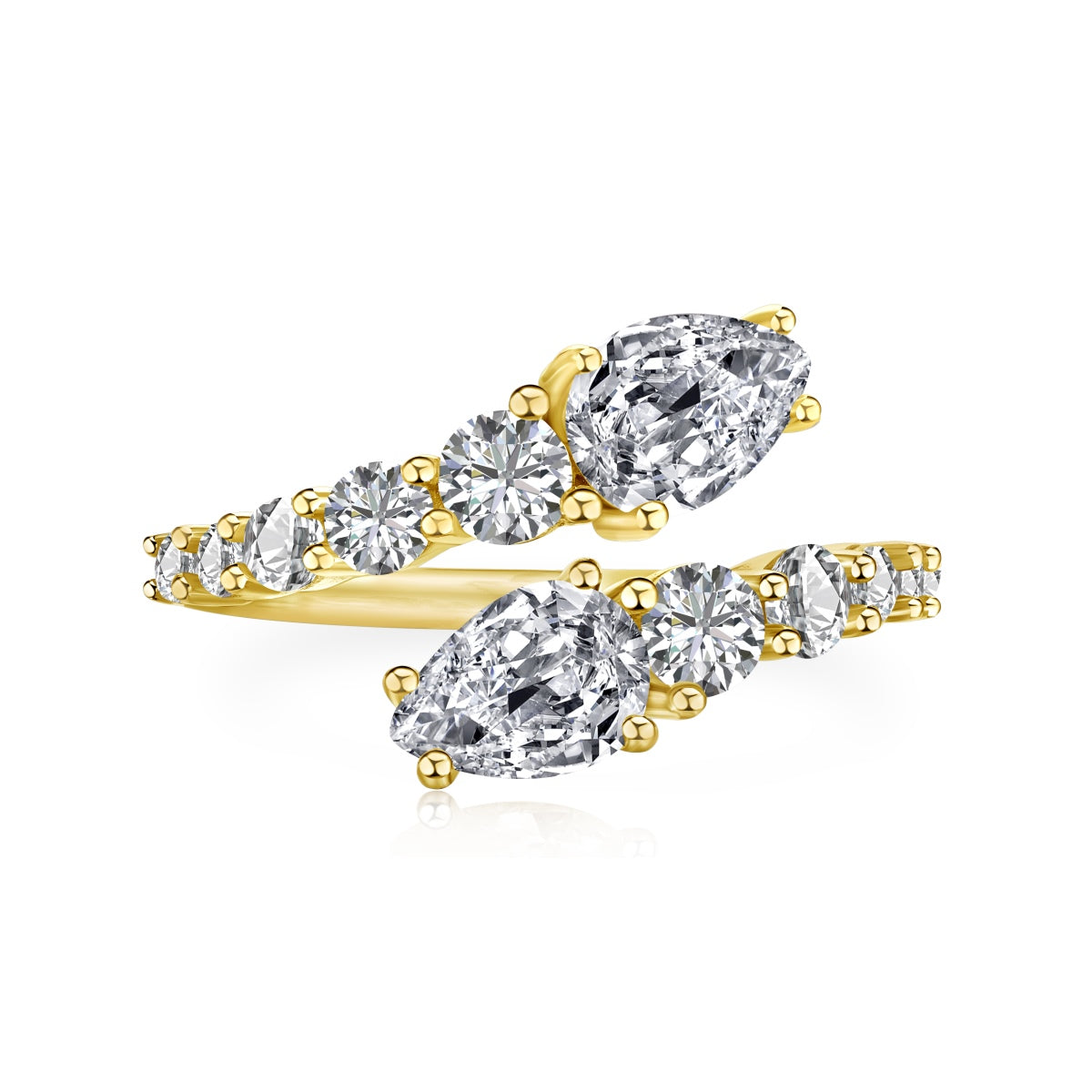 [Royal Jewellery]Delicate Lively Snake Shape Daily Ring