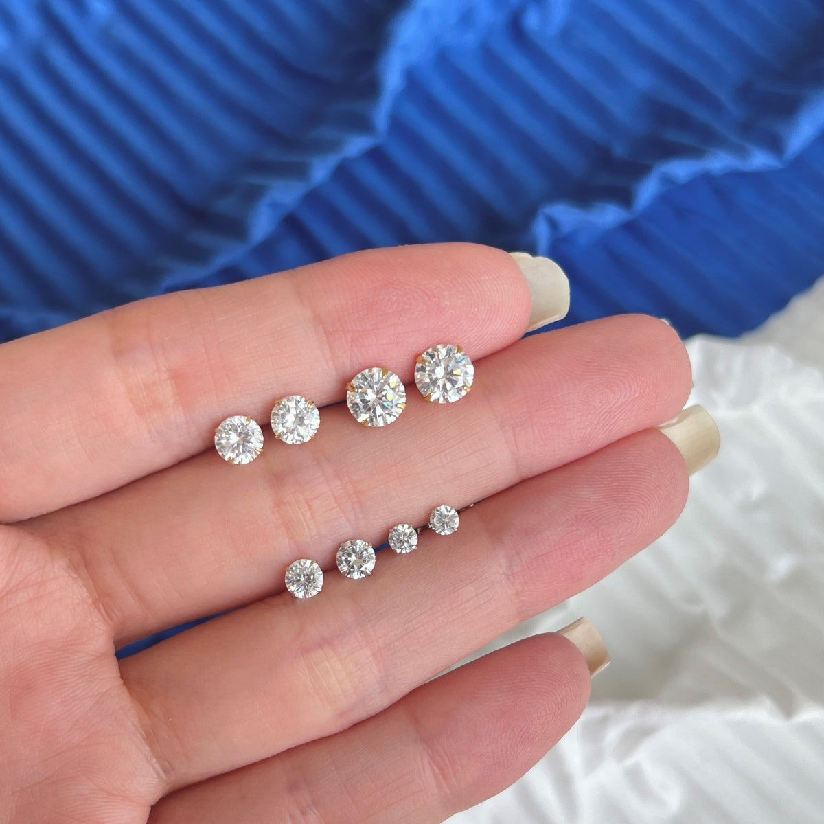 [Royal Jewellery]Unique U-Shaped Ear Bone Earrings