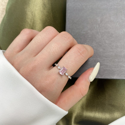 [Royal Jewellery]1.0 Carat Dainty Resplendent Radiant Cut Daily Ring