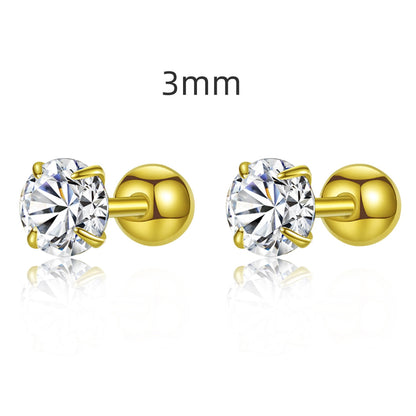 [Royal Jewellery]Unique U-Shaped Ear Bone Earrings